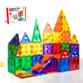 ATBXHZSZ 26Pcs Magnetic Tiles for Kids Magnetic Building Blocks STEM Learning Toys Educational Toddler Toys for 3-12 Years Old Boys Girls